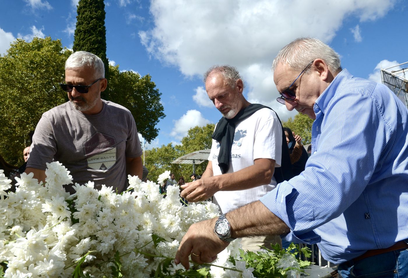 Acto homenaje al Centro de Ex Combatientes Islas Malvinas La Plata (CECIM)
