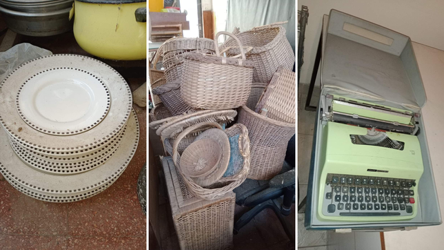 se viene una nueva venta de garaje con productos de bazar y mimbreria a precios increibles