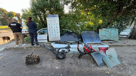 clausuraron un taller mecanico de la plata tras encontrar autopartes robadas y motos adulteradas clausuraron un taller mecanico de la plata tras encontrar autopartes robadas y motos adulteradas