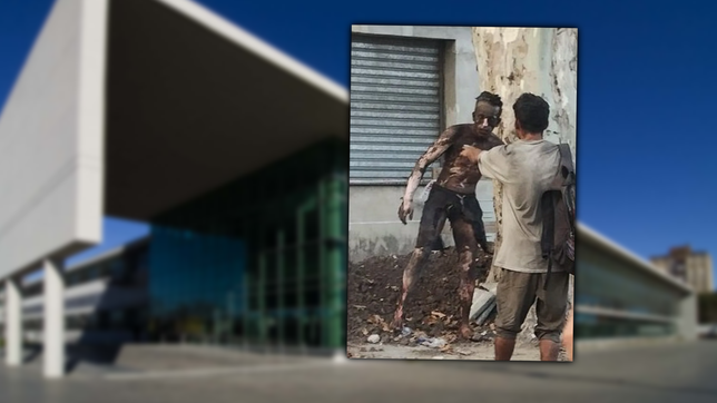 roba cables: murio el joven que fue filmado con la mitad del cuerpo quemado