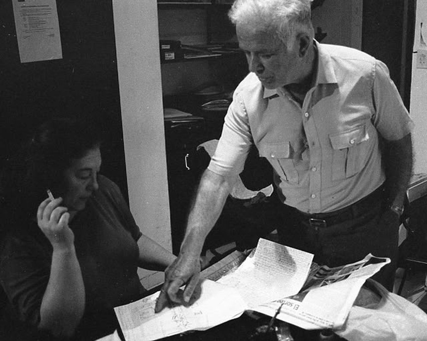 Una foto inédita de Nilda Eloy y Julio López en 1998, que Helen Zout publicó recientemente en sus redes sociales