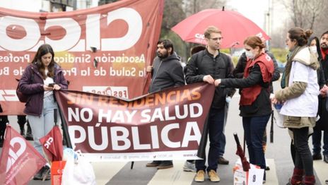 Paro Cicop en La Plata