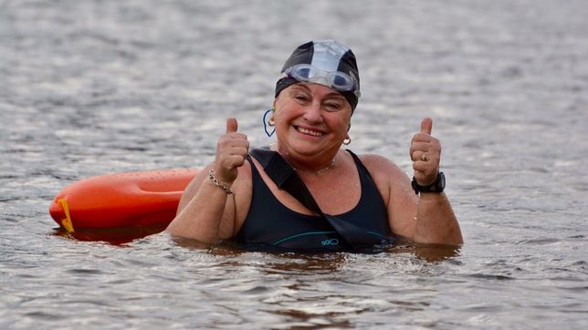 una nadadora platense de 71 anos busca recaudar fondos para viajar a estonia y nadar en aguas heladas