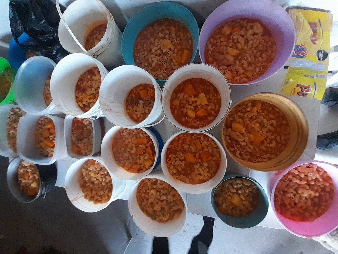 El comedor Pequeños Gigantes dejó de tener alimentos hace dos semanas.