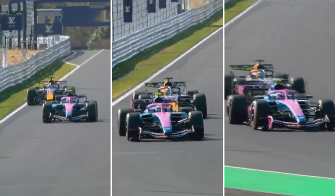 Colapinto Verstappen Cruce Japón