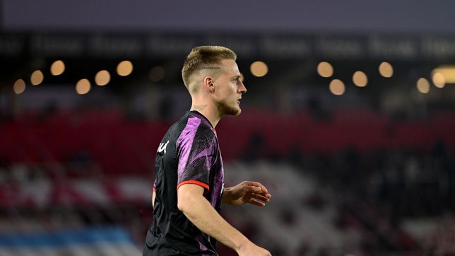 santiago ascacibar se refirio a la agresividad con la que jugo estudiantes ante river