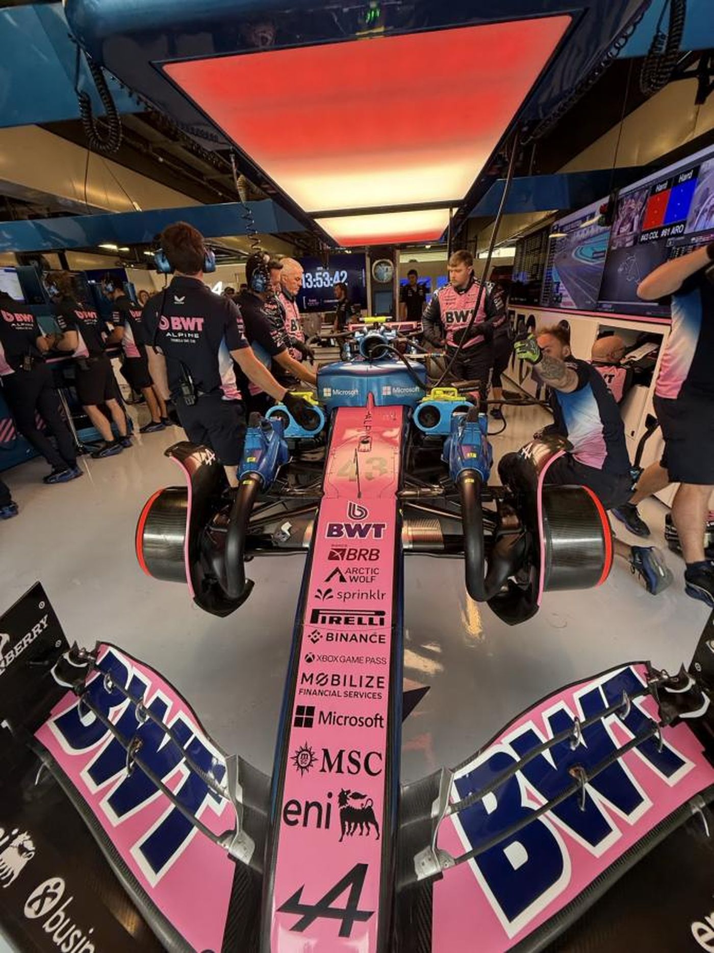 Alpine fue sancionado por c&oacute;mo sali&oacute; a la pista el auto de Pierre Gasly