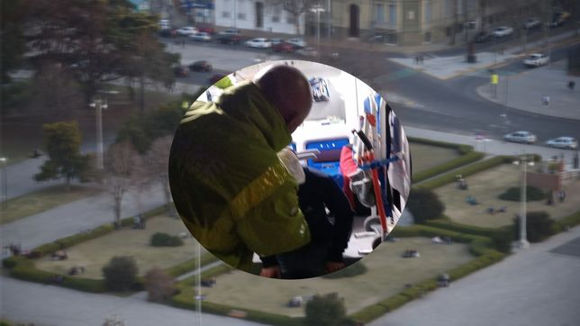 plaza moreno se convirtio en territorio de violencia y golpearon brutalmente a un joven