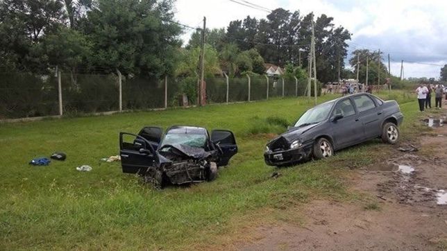 video: una camara capto el brutal accidente en la ruta 36 en el que murio un jubilado