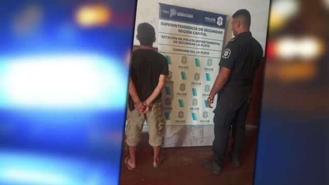 atrapan a un hombre que abuso de una nena de 5 anos en el tobogan de una plaza de la plata