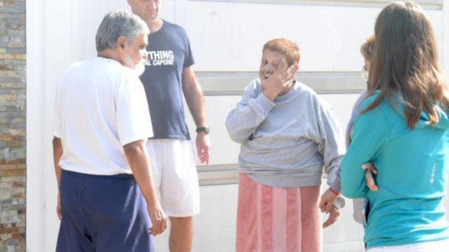 el drama de pelusa, la vecina platense rescatada de un incendio: perdimos todo