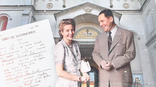 la parroquia de la plata donde se caso peron