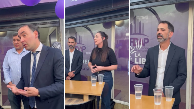 los referentes libertarios de la plata salieron de campana despues del escandalo de jose luis espert