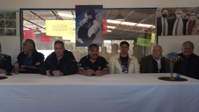 fuerte mensajes de sindicalistas para la clase politica desde la ciudad de la plata