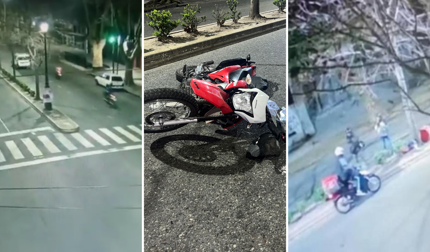 Accidente repartidor