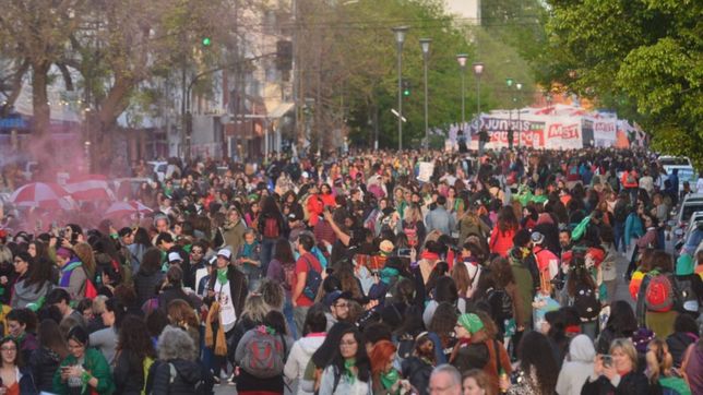 las mejores fotos del 34° encuentro feminista y la multitudinaria marcha