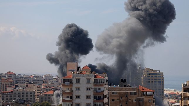 hamas lanzo una ola de ataques con centenares de victimas en gaza