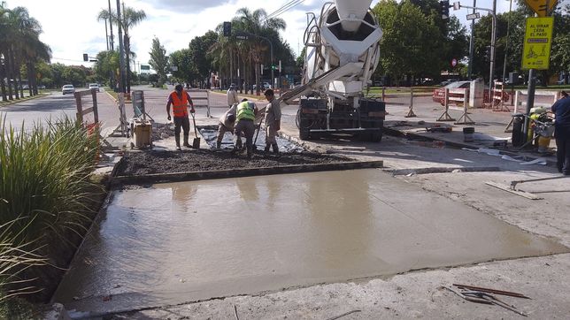 avanzan en la plata con una obra hidraulica y vial clave para el barrio norte