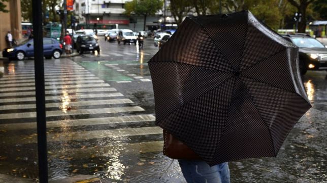alerta amarillo en la plata por fuertes tormentas y rafagas de viento