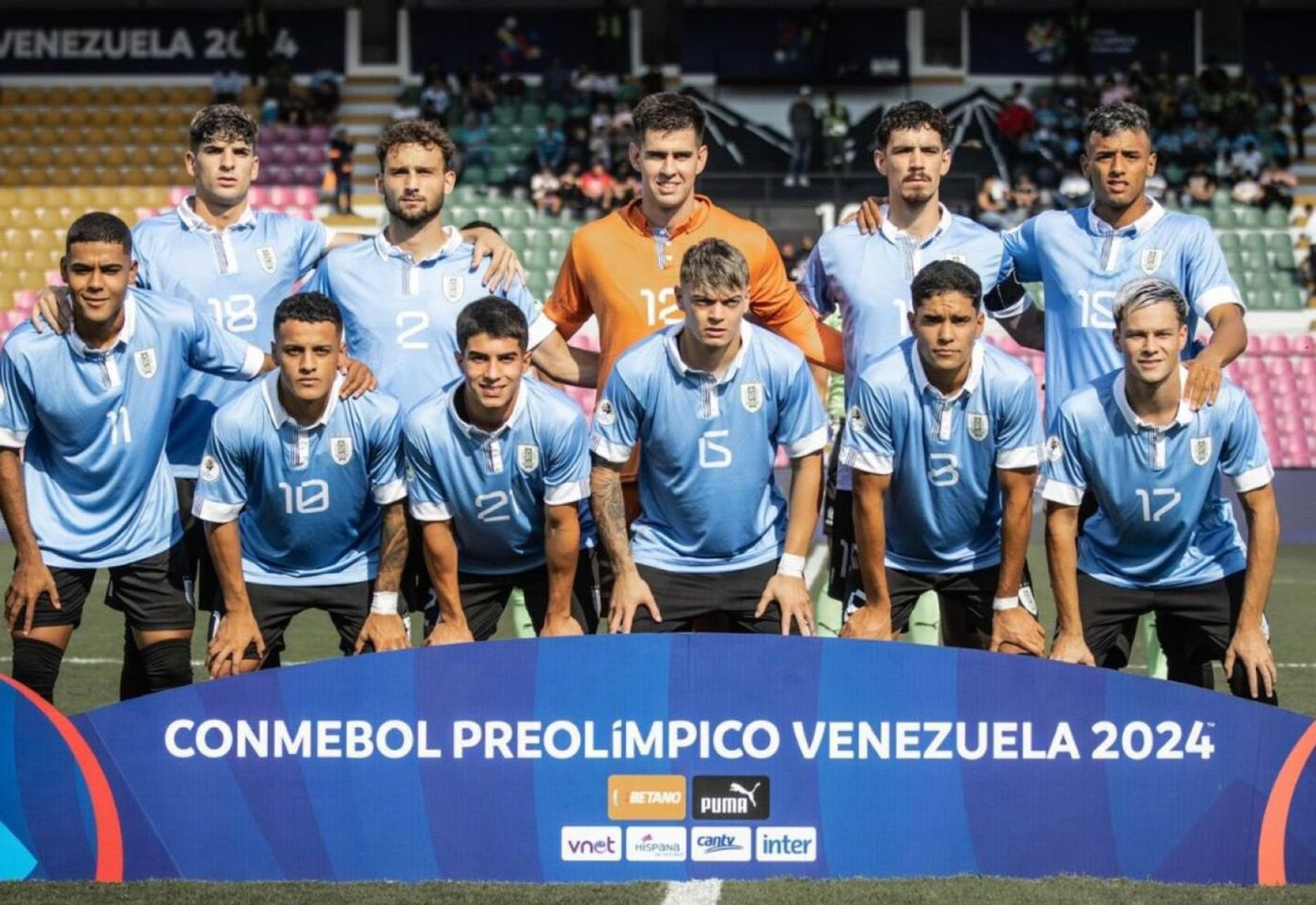 Selección uruguaya Sub 23 Matías Abaldo Tiago Palacios.jpg