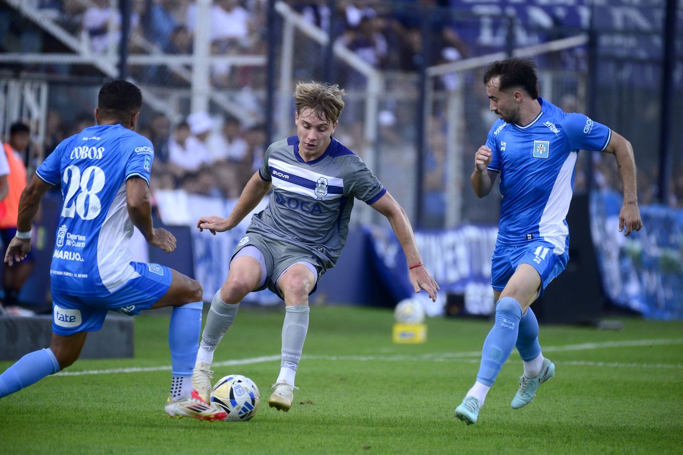 Gimnasia se fue al descanso ganando 1 a 0. Gimnasia se fue al descanso ganando 1 a 0.