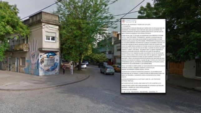 brutal asalto: denuncian que golpearon y asfixiaron a una joven de la plata para robarle el celular