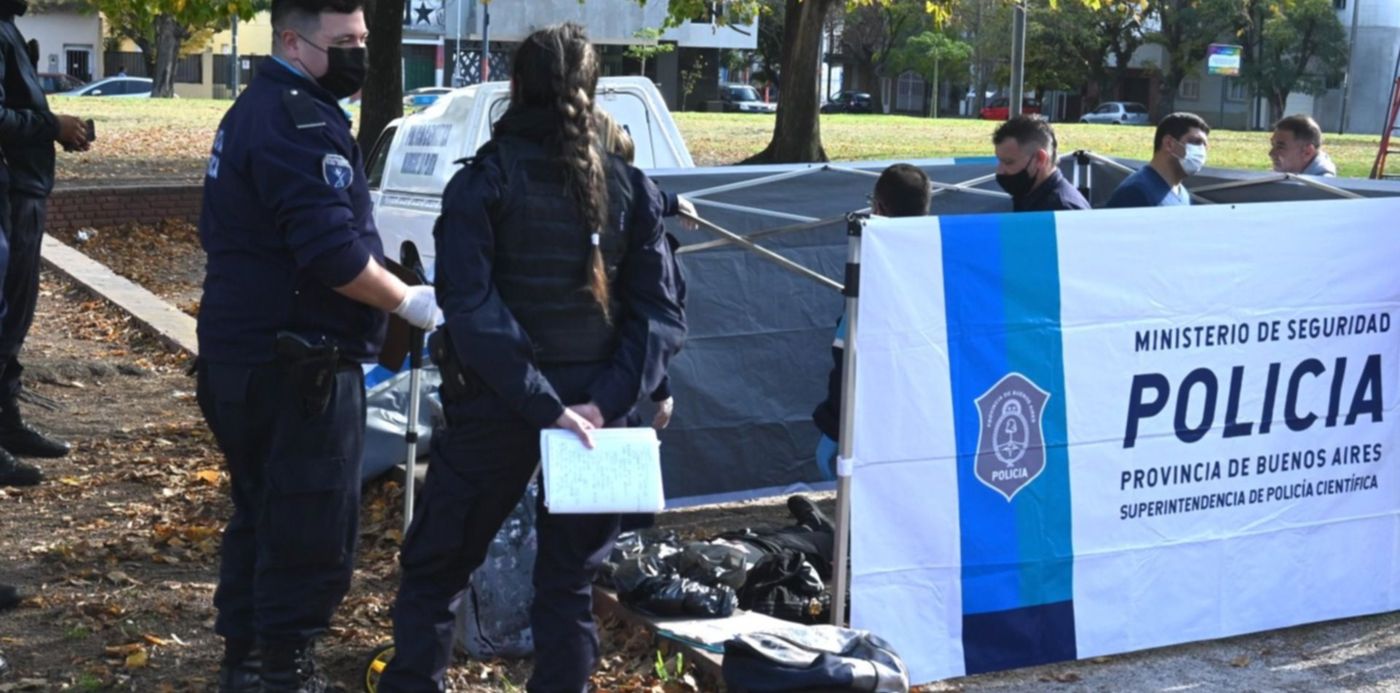 Suicidio en Plaza Güemes