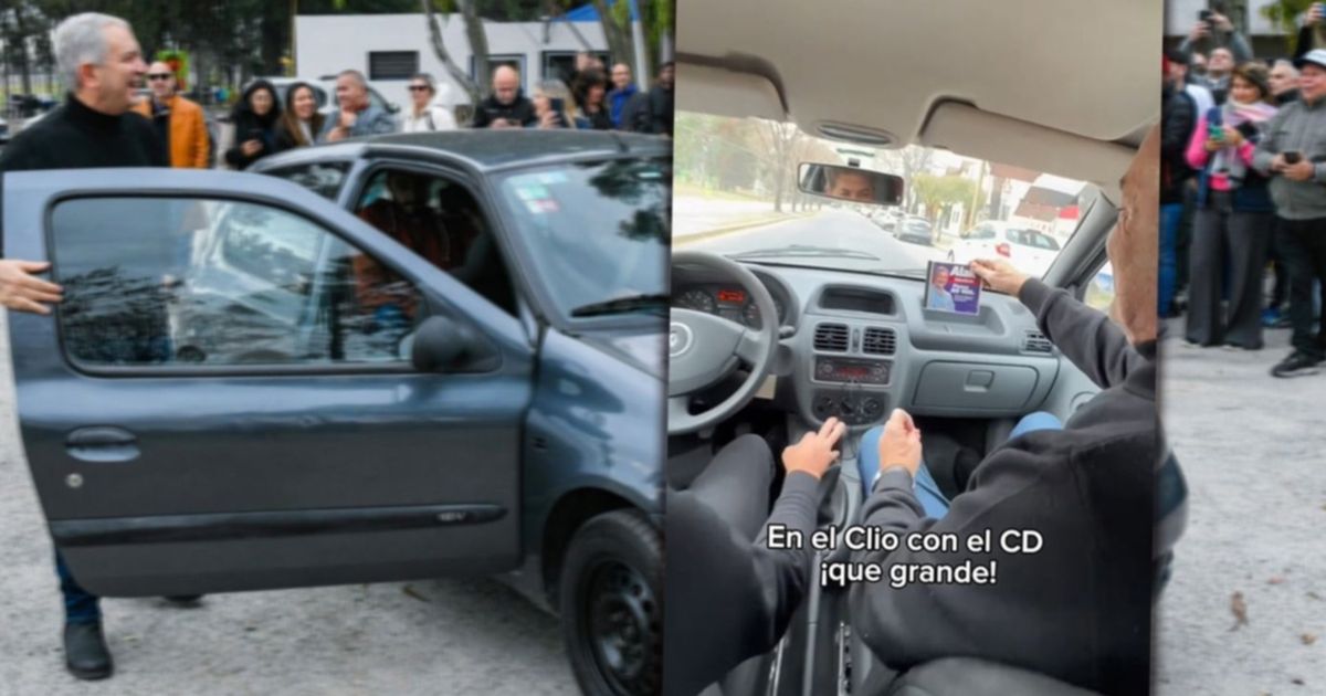 VIDEO Alak puso en el Clio de Kicillof la música de su viejo CD de campaña
