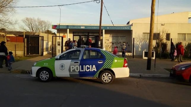 villa elisa: volvieron las clases en la secundaria 88 y atacaron un jardin municipal
