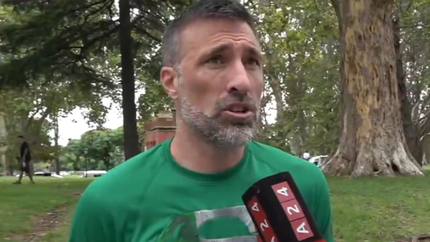 Mariano Pavone huyó del incendio en su edificio: Salí con lo puesto