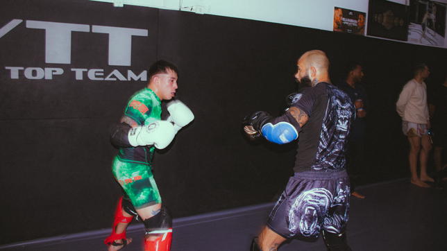 javi quintero fue convocado para entrenar con figuras del mma y sigue creciendo