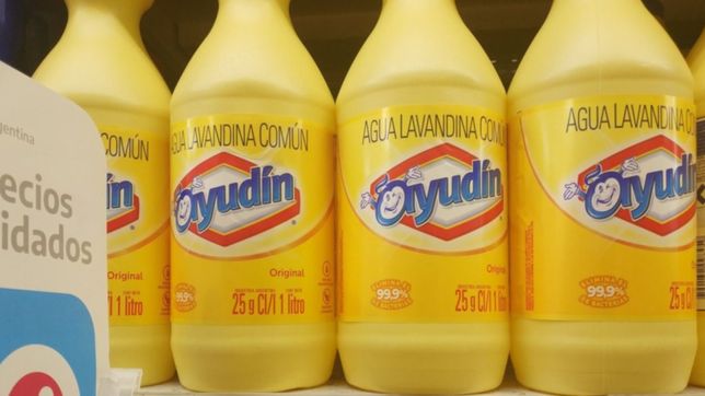 acusan a la lavandina ayudin de enganar a los consumidores con dos productos identicos