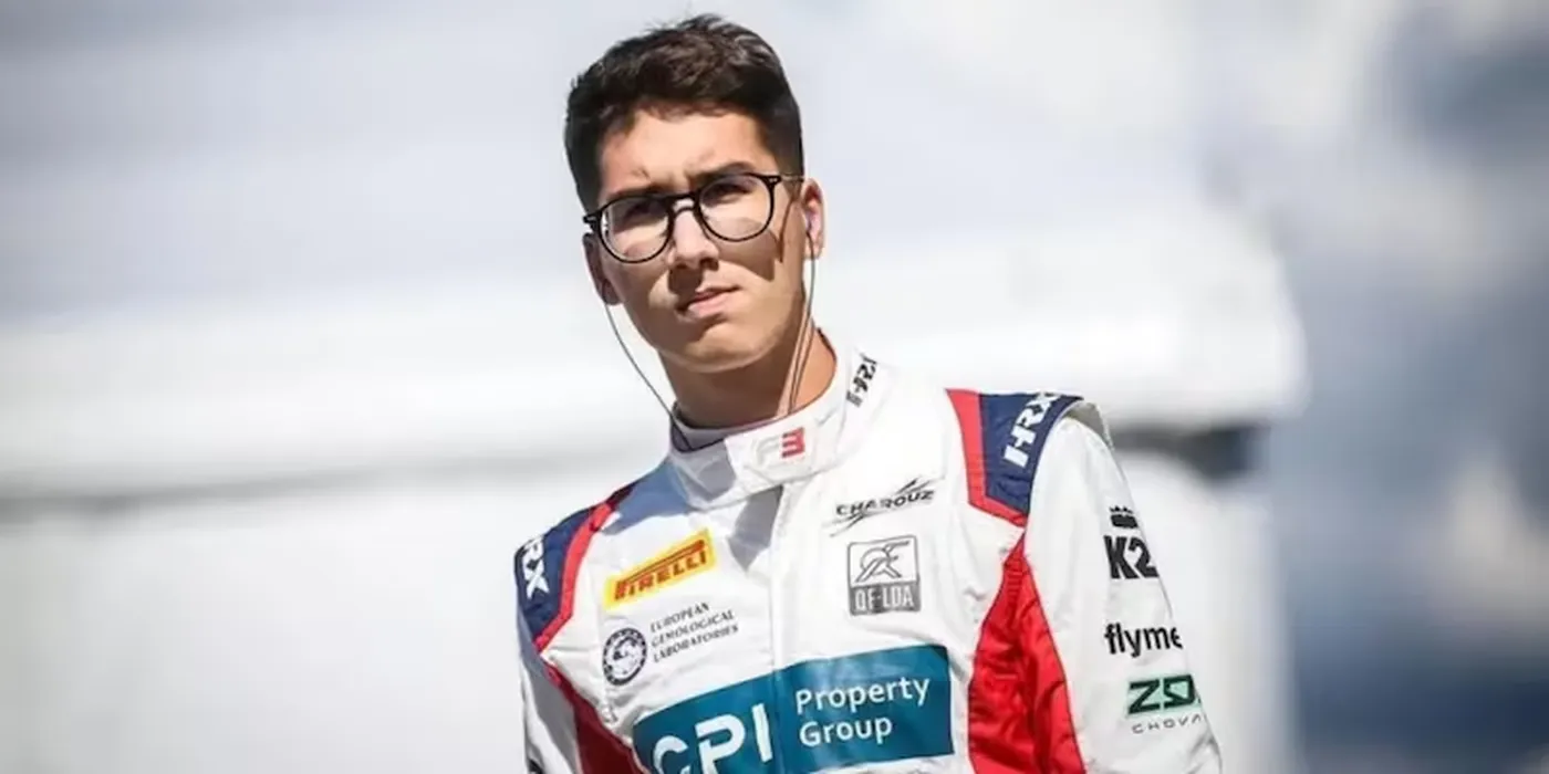Chovanec hab&iacute;a competido en la F&oacute;rmula 3 con Franco Colapinto