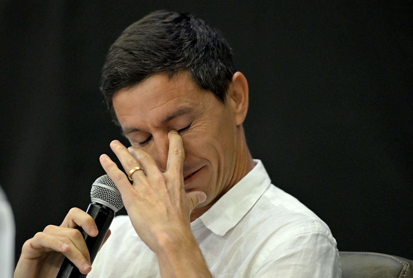 Nacho Fernández presentación Gimnasia