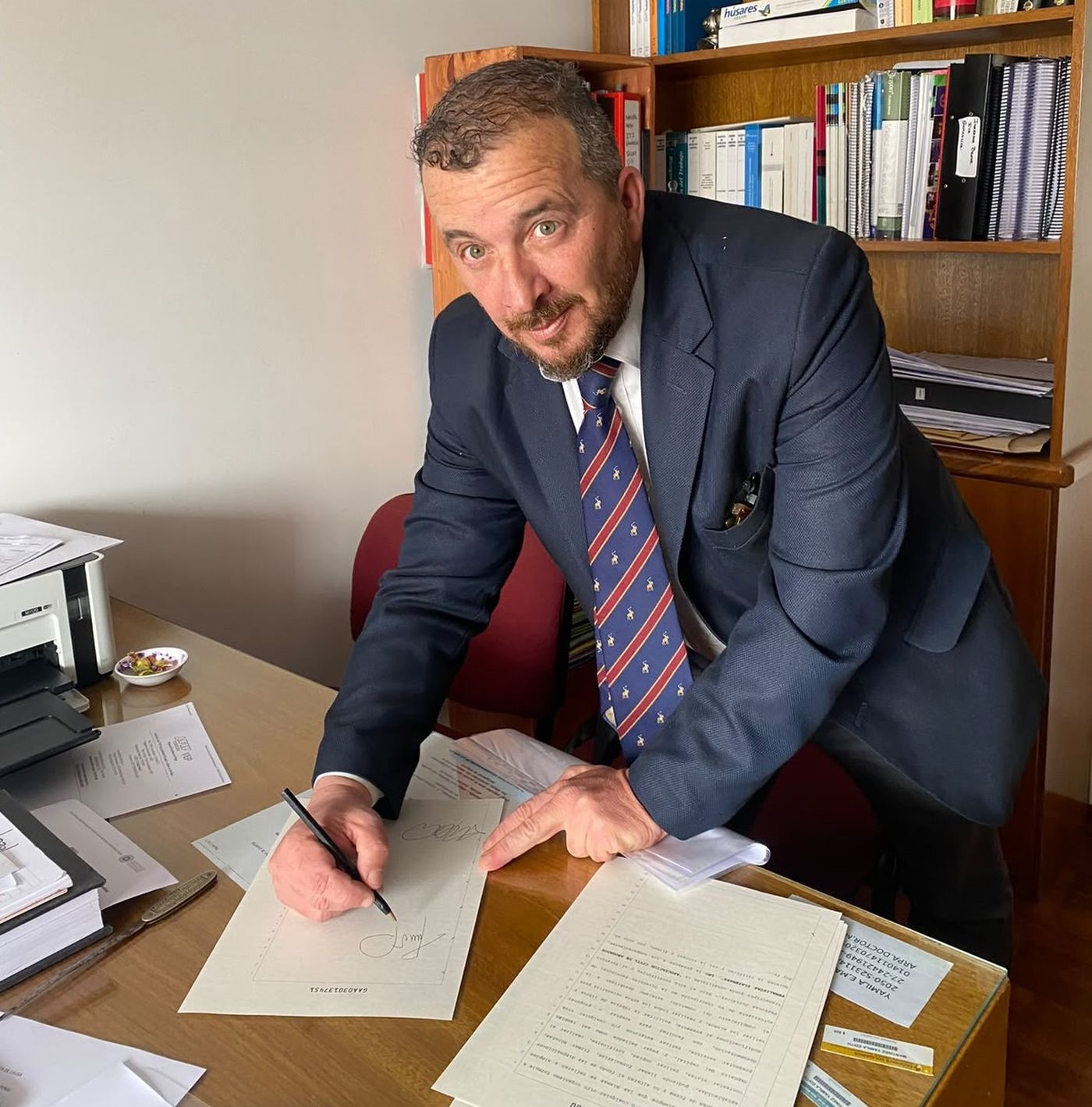 Germ&aacute;n Tocci, abogado de Antonella Rocha, especialista en casos de estafas y defraudaciones