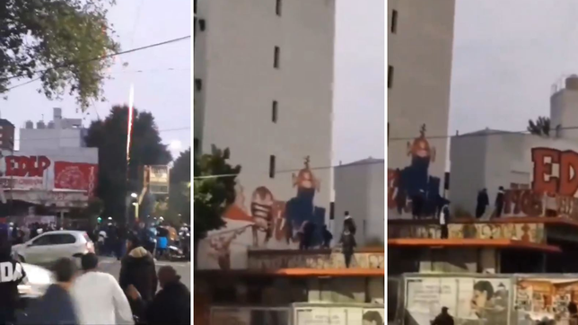 crece la tension entre los hinchas de gimnasia y estudiantes en la previa del clasico platense