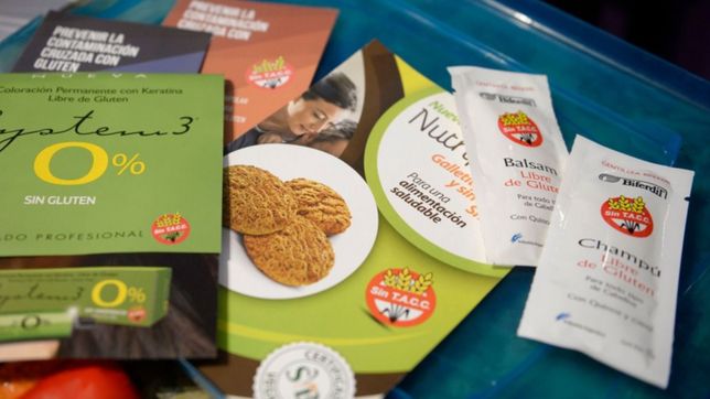 en el dia de la celiaquia, todos los lugares en la plata donde se vende comida sin tacc