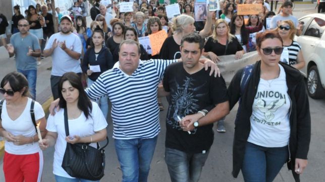 ayer estaba viva y hoy no la tenemos, el recuerdo de la familia de nadia ferraresi