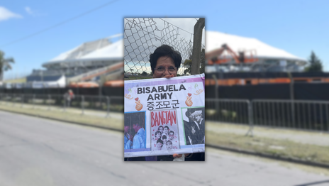 Tiene 77 años, viajó sola desde Tucumán para ver a BTS y cumplirá su sueño en el Estadio Único