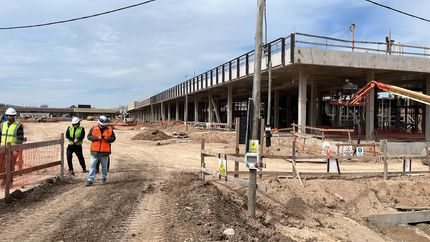 El video que muestra por dentro cómo avanza la obra del nuevo shopping de La Plata
