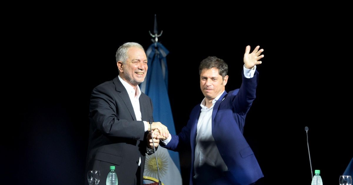 Julio Alak Y Axel Kicillof Celebran El Triunfo De Marina Mongiardino En