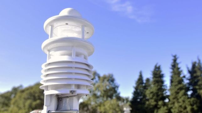 ya funcionan las once estaciones meteorologicas en distintos barrios de la plata