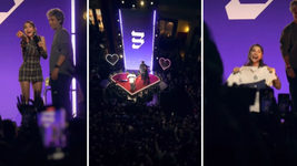 el gesto de maria becerra en la presentacion de corazon vacio que revoluciono a gimnasia el gesto de maria becerra en la presentacion de corazon vacio que revoluciono a gimnasia