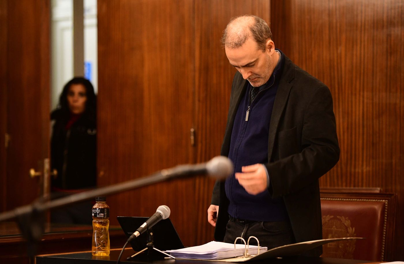 El defensor oficial Manuel Bouchoux apeló a la inimputabilidad del acusado en base a su condición de adicto.