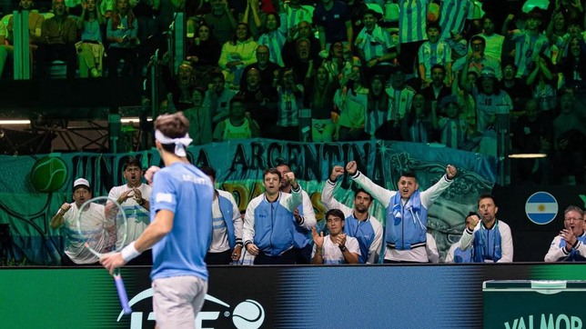 la descollante actuacion de etcheverry no alcanzo y argentina quedo eliminada en copa davis