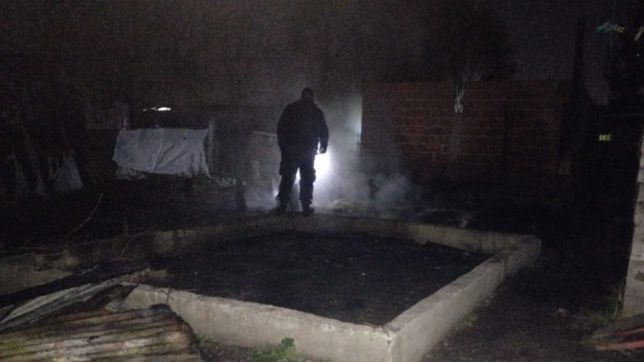 murio un joven en medio de un tragico incendio en la plata