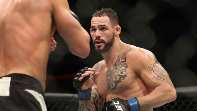 el platense ponzinibbio consiguio una gran victoria y derroto a un invicto en la ufc