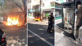 detuvieron a un piromano que prendio fuego seis contenedores en una sola noche detuvieron a un piromano que prendio fuego seis contenedores en una sola noche