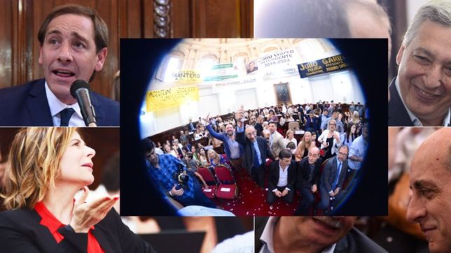 el padre de garro, el gaucho galo y el obispo: las apostillas y las fotos desde el concejo