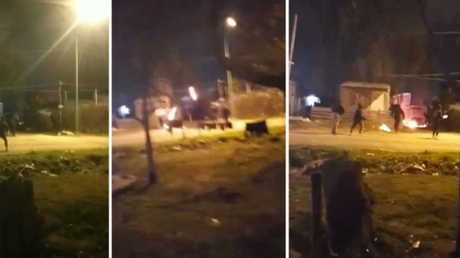 videos: sesenta personas casi prenden fuego la casa de un vecino al que acusan de ladron